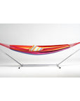 Pink Lavender Red And Yellow Striped Single Spreader Bar Hammock