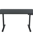 Adjustable Black Wood and Steel Standing Desk