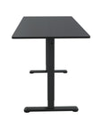Adjustable Black Wood and Steel Standing Desk