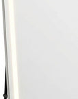 70" Silver Lighted Freestanding And Wall Mounted Framed Full Length Mirror