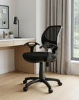 Black Swivel Rolling Office Chair