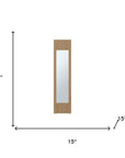 Two Piece Beige Bedroom Set With Mirror