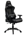 Black Swivel Rolling Racecar Gaming Chair