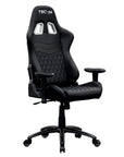 Black Swivel Rolling Racecar Gaming Chair