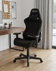 Black Swivel Rolling Gaming Chair