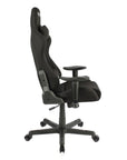 Black Swivel Rolling Gaming Chair