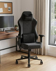 Black Swivel Rolling Gaming Chair