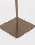 30" Gold Iron Floor Taper Candlestick