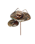5" Copper Frog Garden Stake