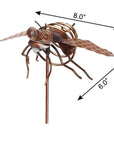 3" Copper Insect Garden Stake