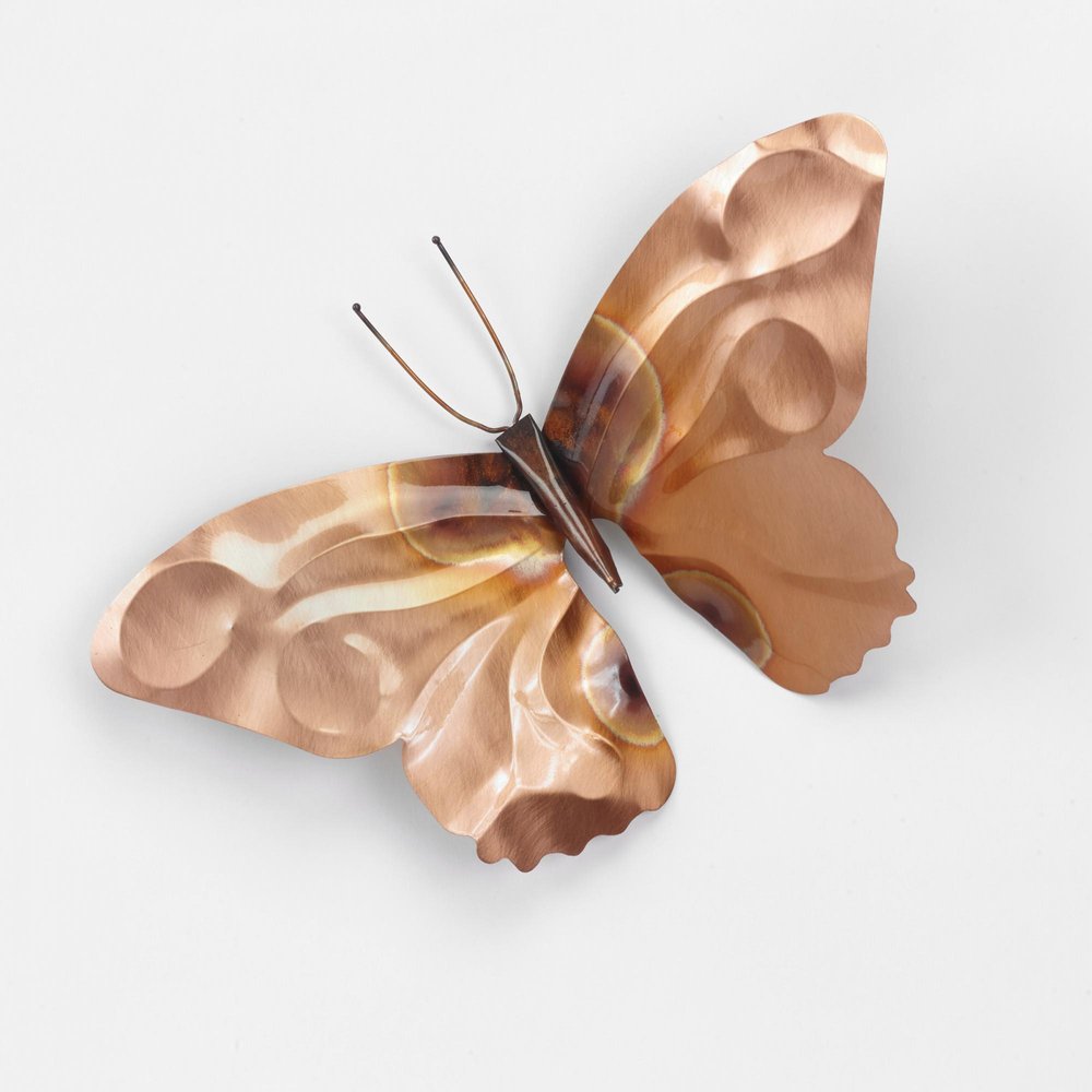 7" Copper Insect Garden Stake