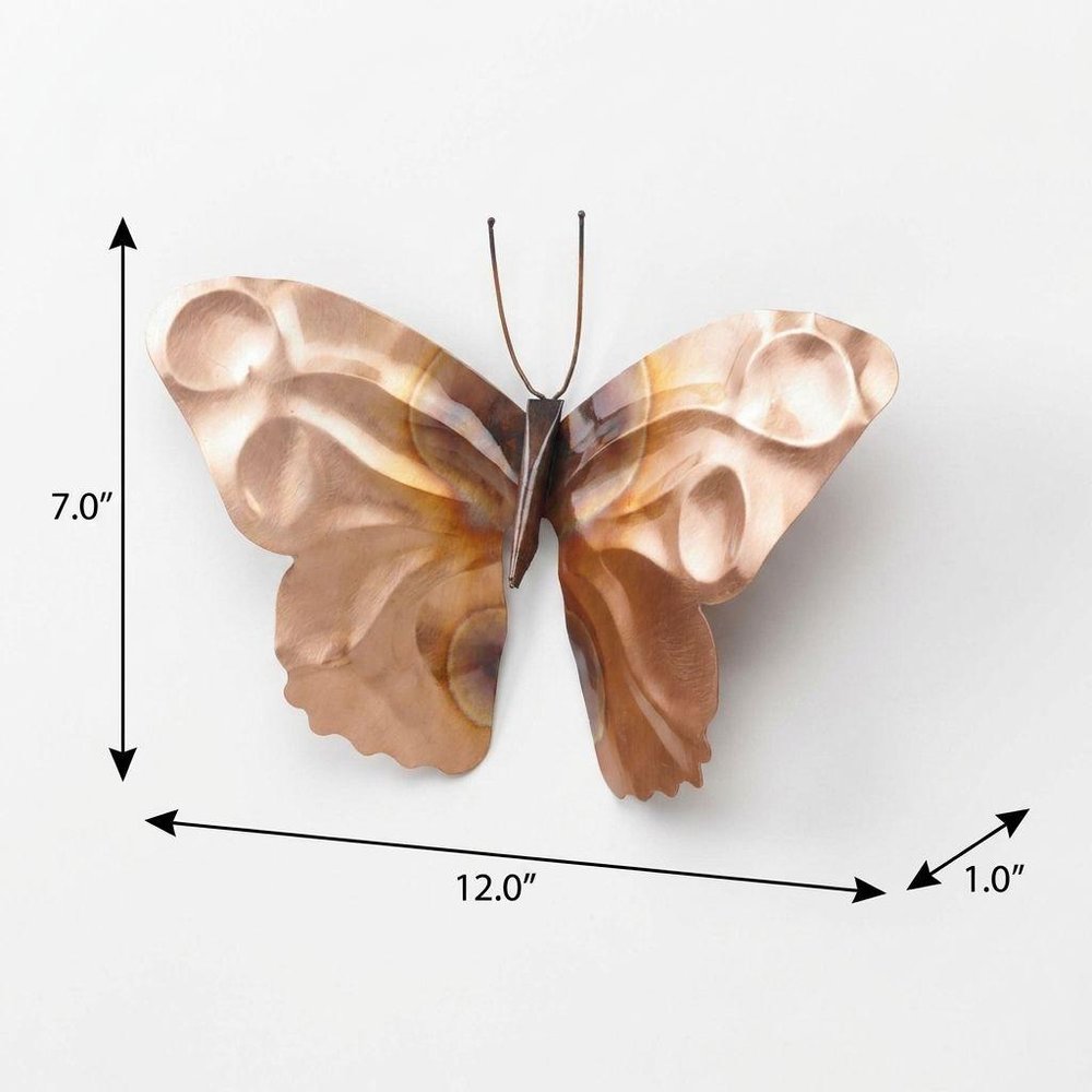7" Copper Insect Garden Stake