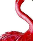 33" Pink Metal Flamingo Garden Accents Accessories