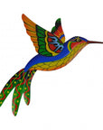 Set of Four Blue Purple And Red Metal Birds Garden Accents Accessories