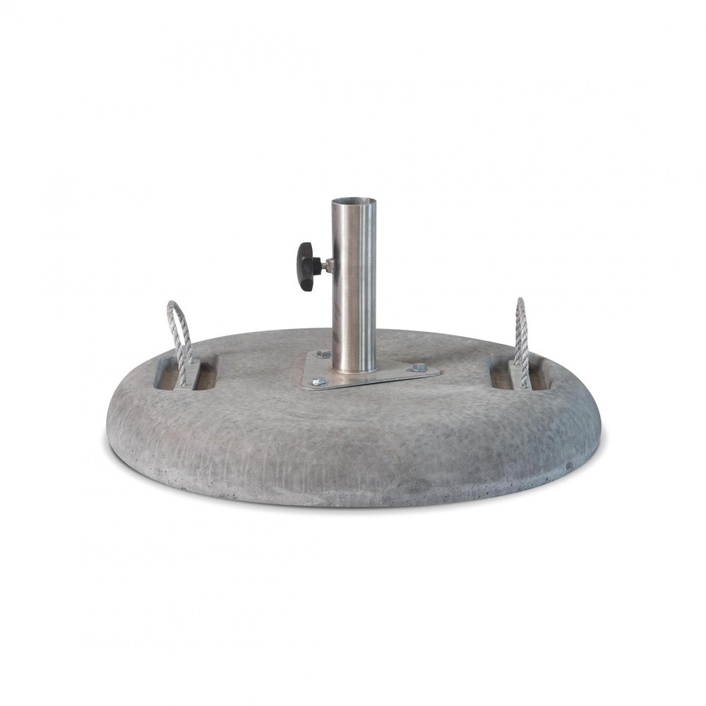 Charcoal Market Umbrella Concrete Mounted Umbrella Base
