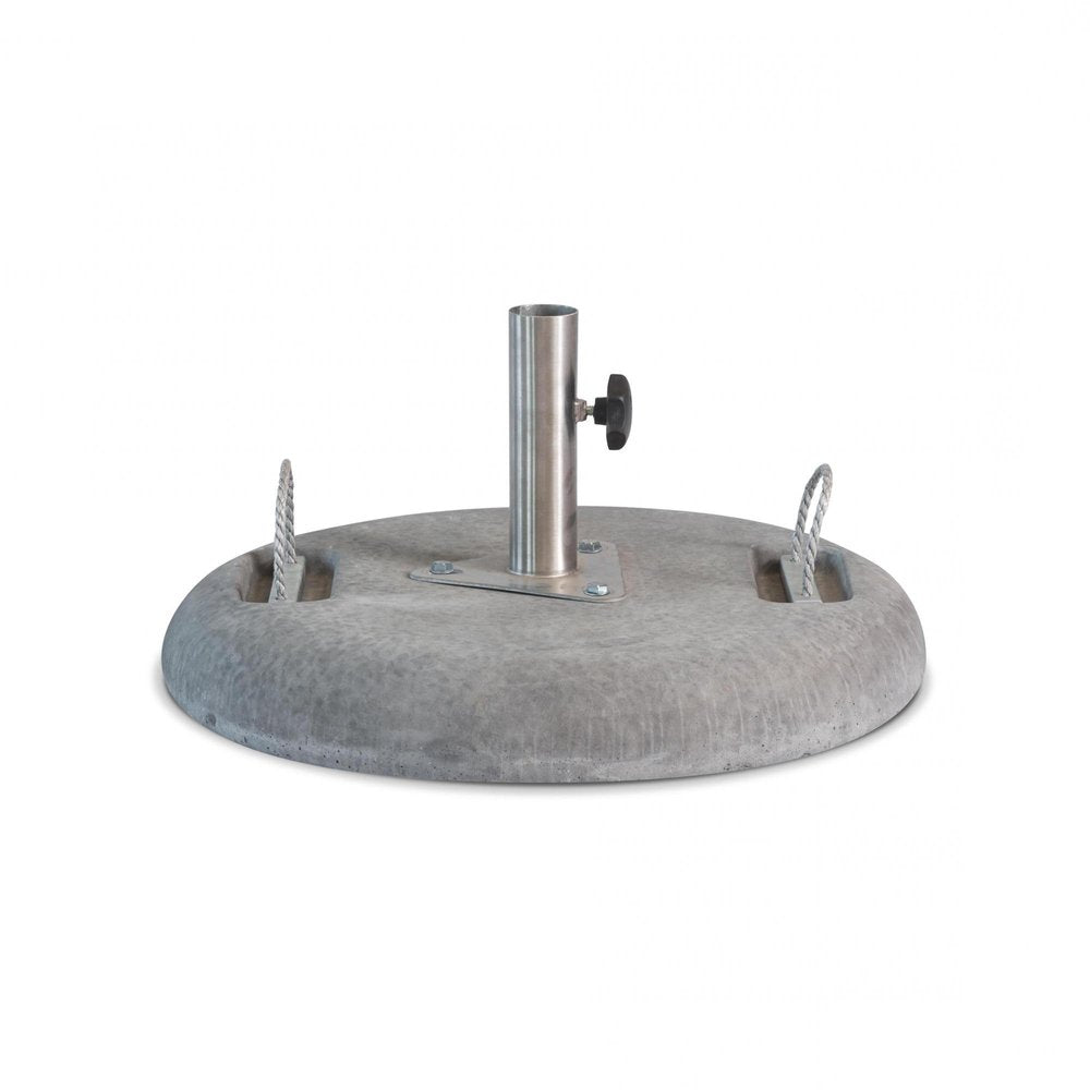 Charcoal Market Umbrella Concrete Mounted Umbrella Base