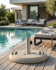 Sand Market Umbrella Concrete Mounted Umbrella Base
