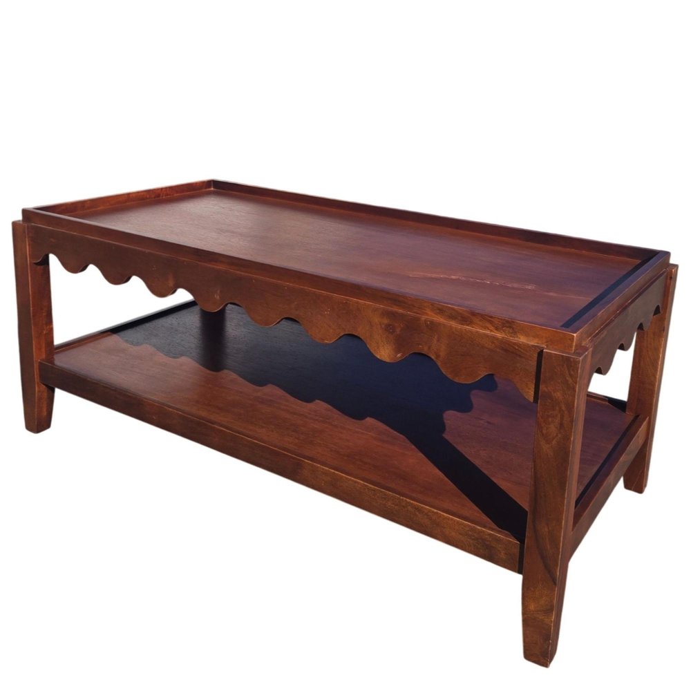 48" Chestnut Solid Wood Coffee Table