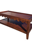 48" Chestnut Solid Wood Coffee Table