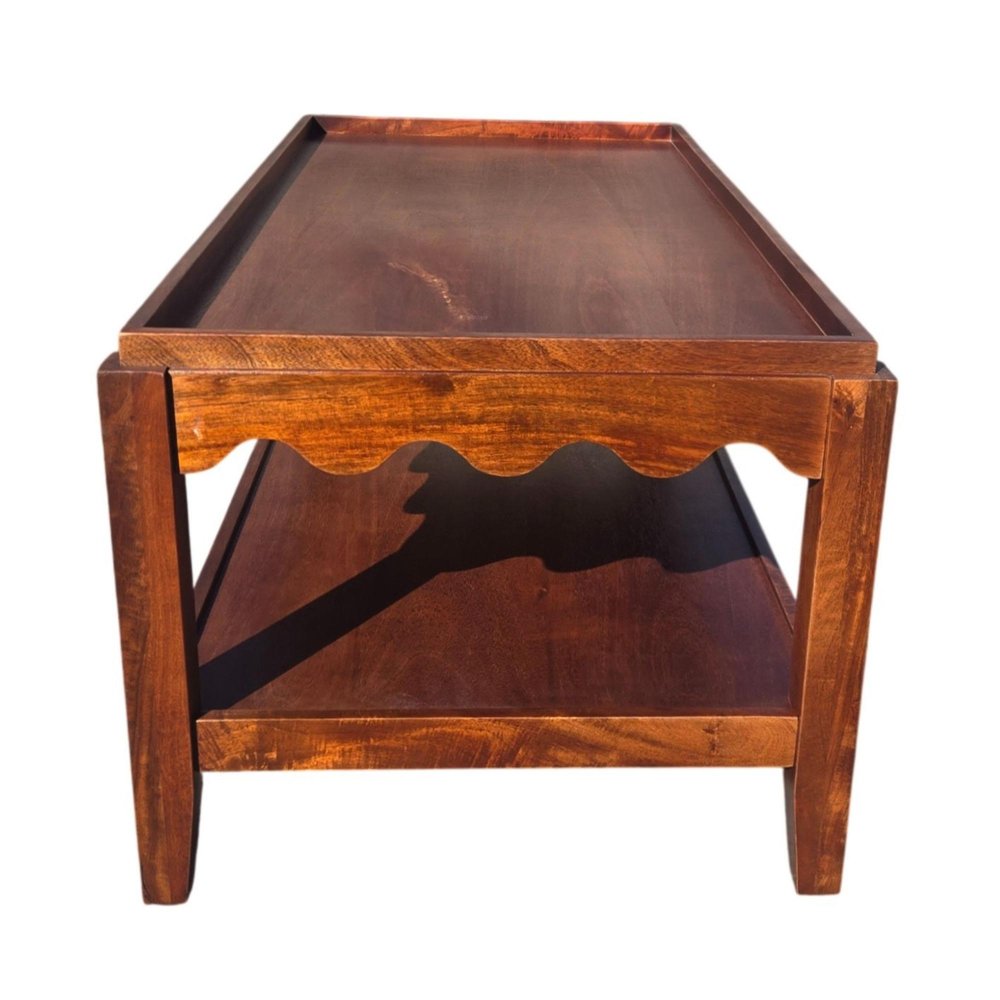 48" Chestnut Solid Wood Coffee Table