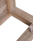 14" Brown Solid Wood Wall Mounted Floating Shelf
