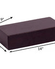 18" Espresso Solid Wood Wall Mounted Floating Shelf