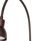 30" Antiqued Brass Metal Spotlight Wall Sconce