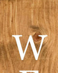 47" Natural And White Solid Wood Basset Hound Welcome Porch Sign