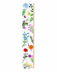 47" White Blue And Green Solid Wood Floral Bouquet Porch Sign