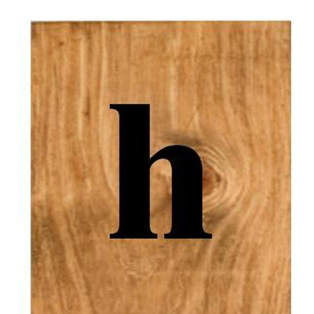 59" Black And Natural Solid Wood Wildflowers Hello Porch Sign
