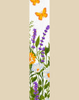 47" White Green And Yellow Solid Wood Daisies Porch Sign