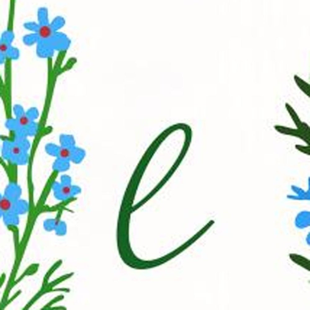 59" Green And White Solid Wood Floral Bouquet Hello Porch Sign