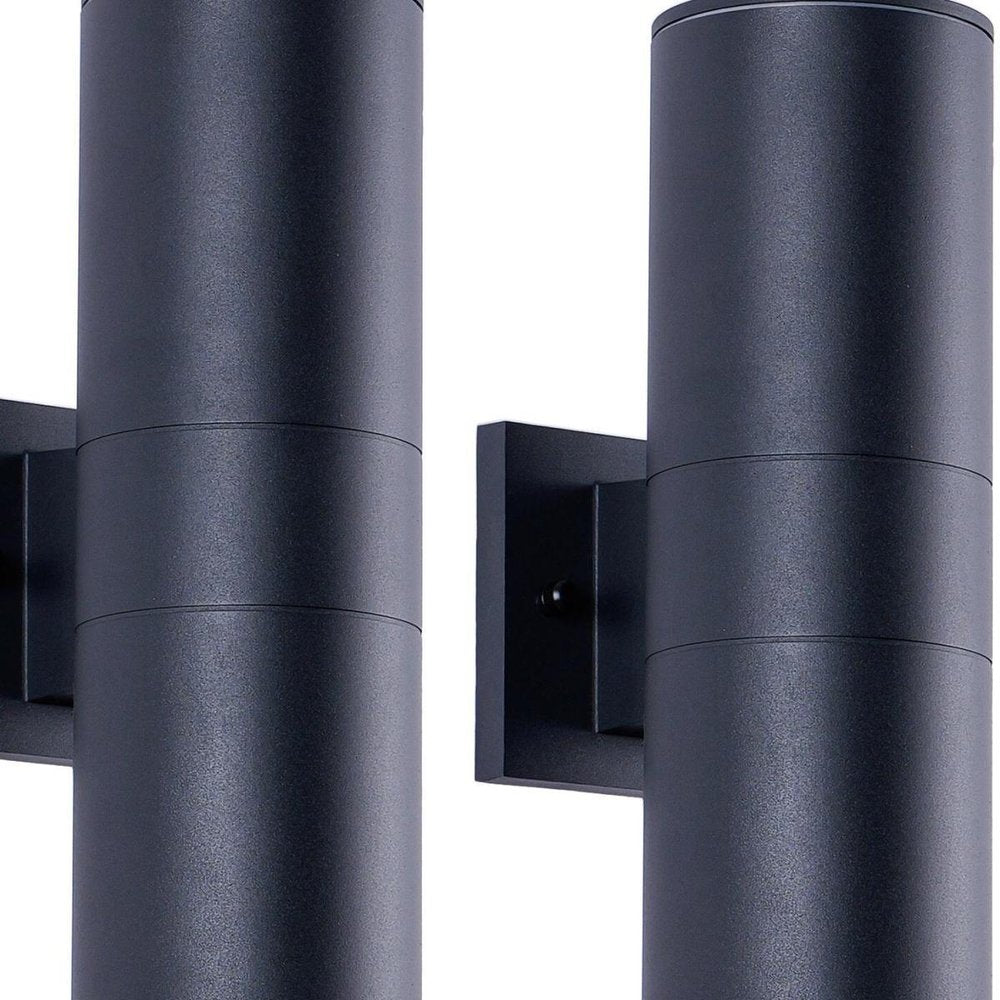Black Transparent Outdoor Hanging Light