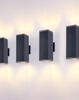 Black Transparent Outdoor Hanging Light
