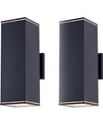 Black Transparent Outdoor Hanging Light