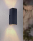 Black Transparent Outdoor Hanging Light