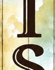 46" Dark Brown Yellow And Orange Solid Wood He is Risen Easter Porch Sign
