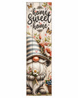 36" Gray Off White And Black Solid Wood Home Sweet Home Porch Sign