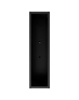 30" X 36" Black Metal Rectangular Pot Planter