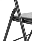 Three Piece Black Square Wood Dining Set with Two Chairs