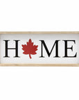9" X 23" Black Natural And White Celebration Home Wood Wall Decor