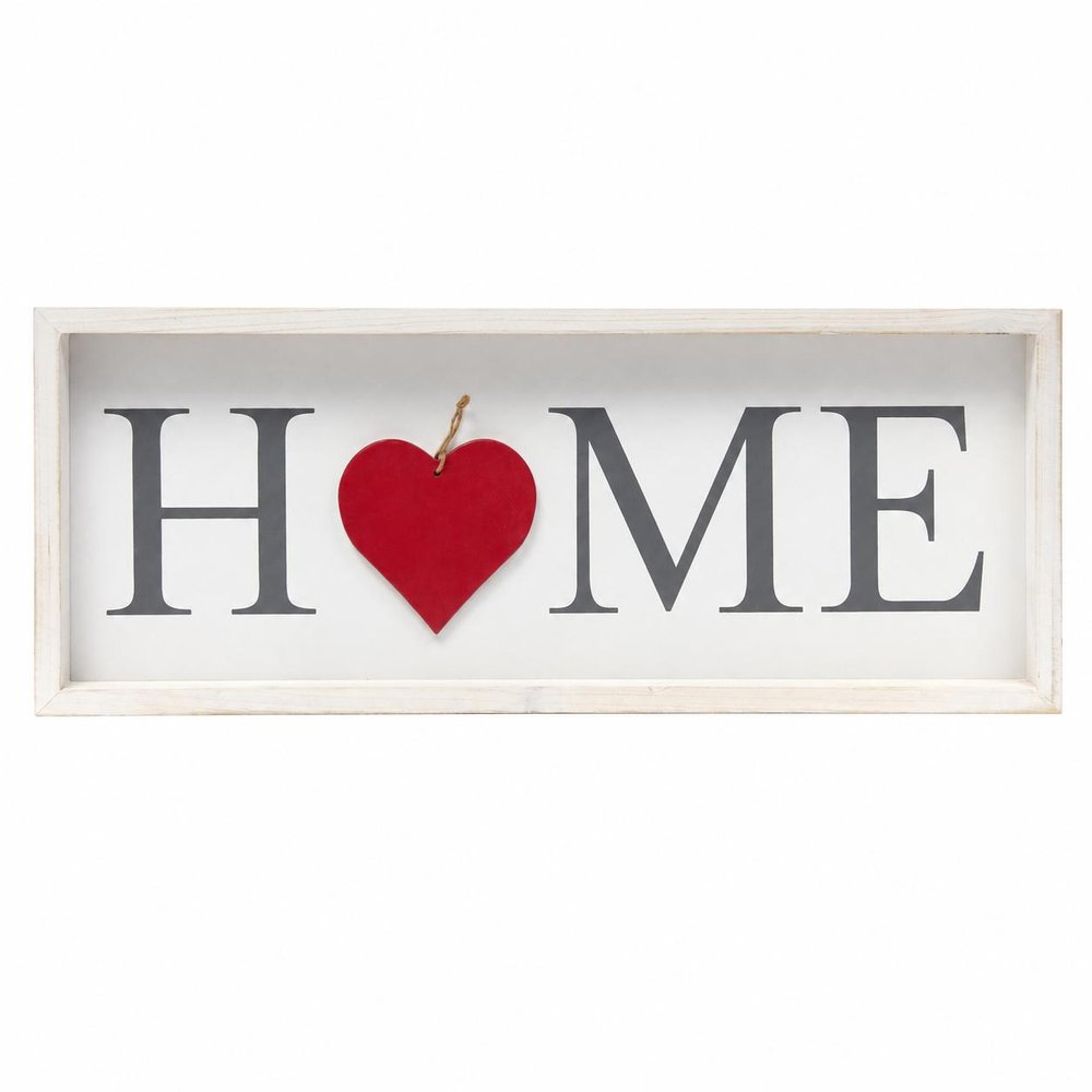 9" X 23" Black Natural And White Celebration Home Wood Wall Decor