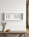 9" X 23" Black Natural And White Celebration Home Wood Wall Decor