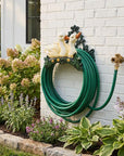 8" Black And Yellow Iron Ducklings Garden Hose Hanger