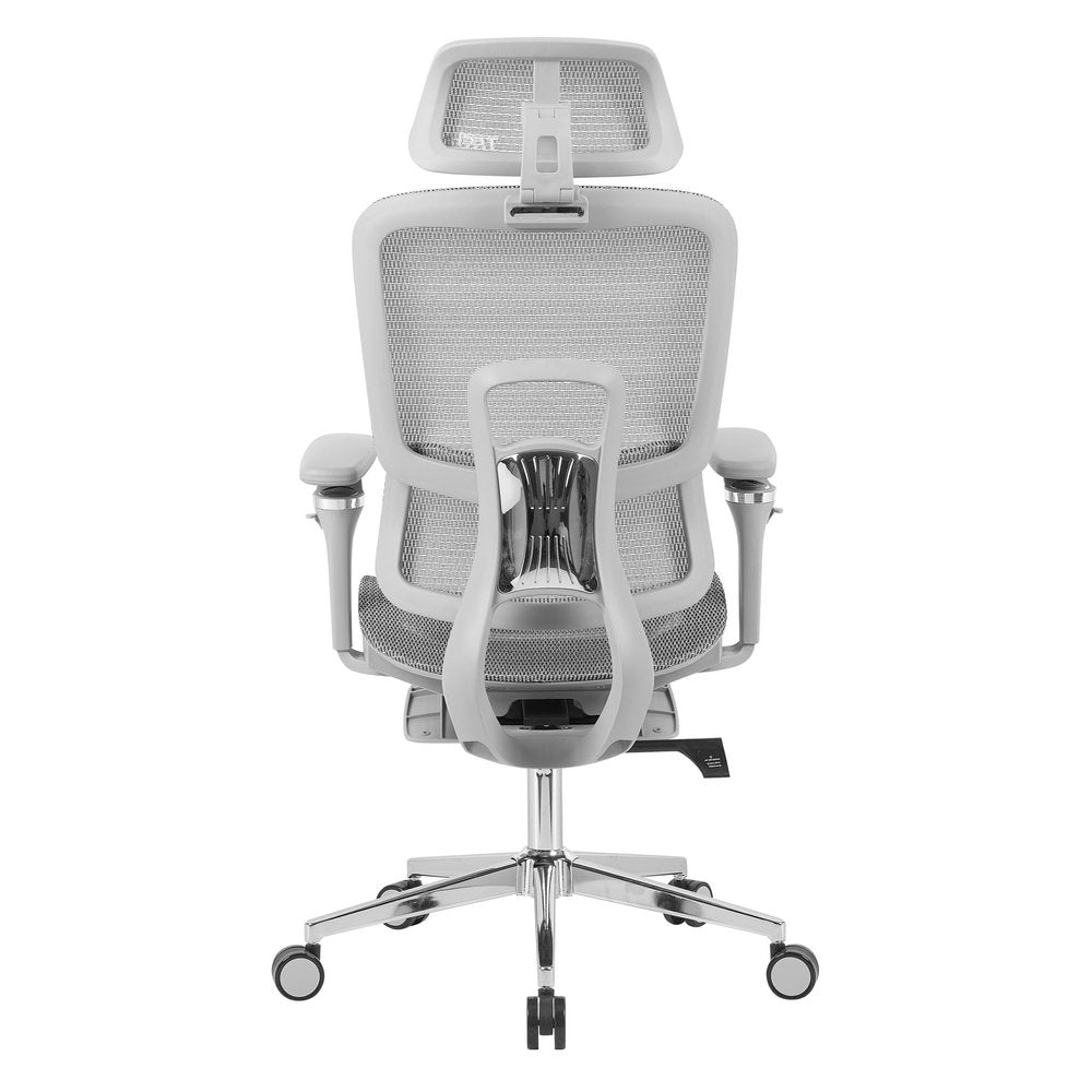Blue Adjustable Height Swivel Rolling Gaming Chair With Footrest