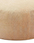 62" Camel Upholstered Bean Bag Chair