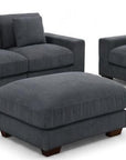 Modular L Shaped Six Piece Corner Sectional With Ottoman