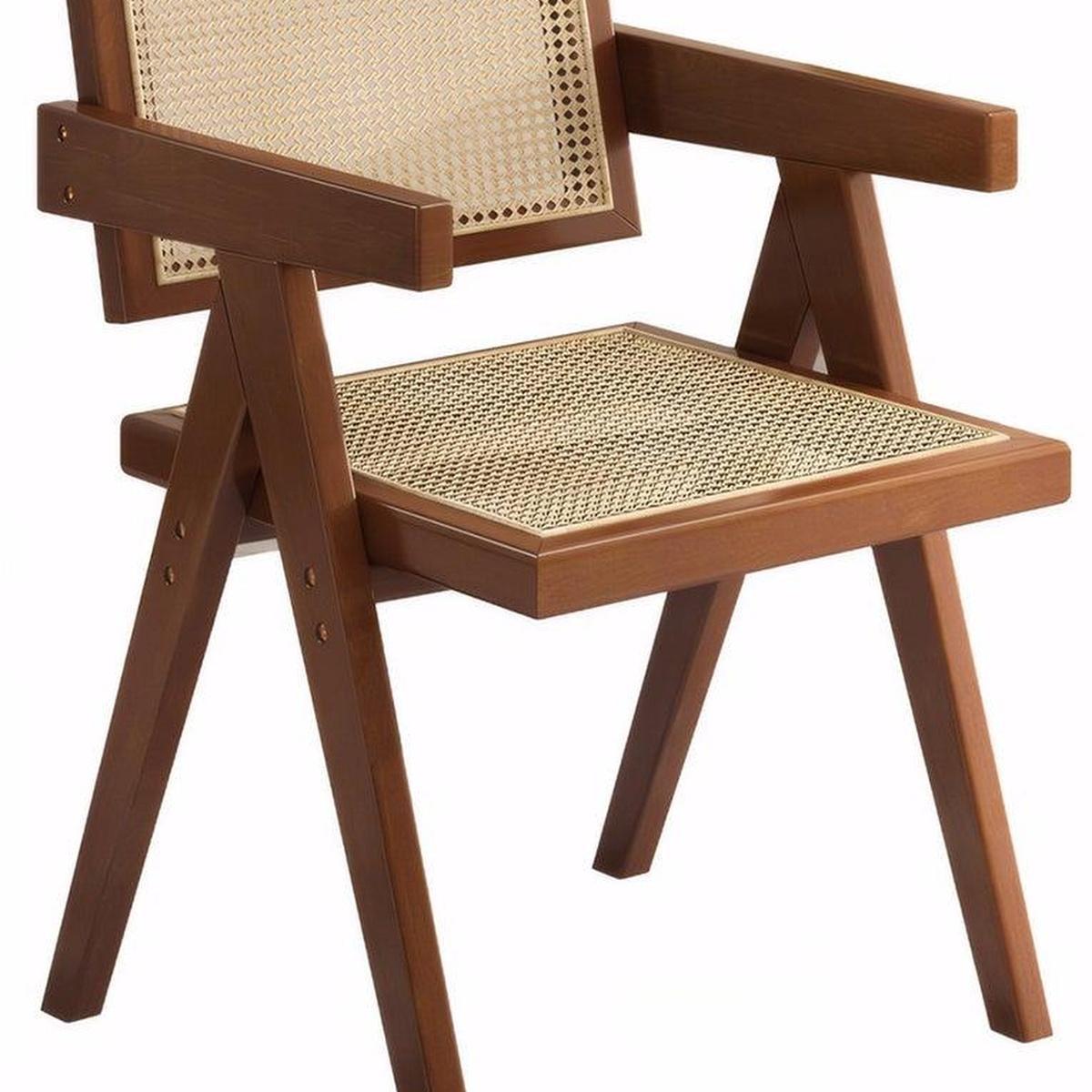 Set of Two Natural Solid Wood Dining Side Chairs