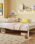 White Solid Wood Twin Day Bed