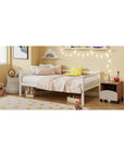 White Solid Wood Twin Day Bed